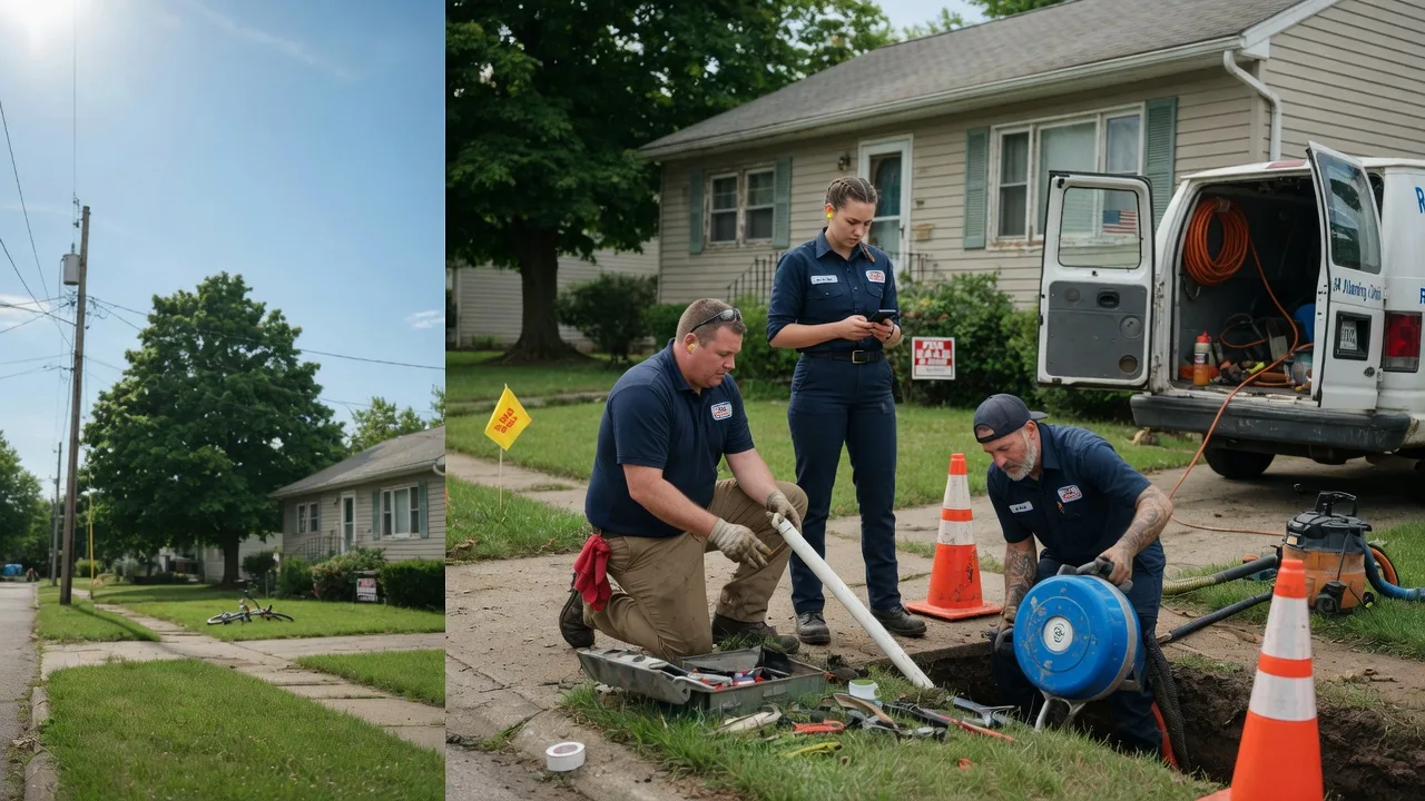 Sewer Line Repair in German Valley, IL near me